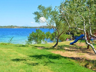 Garten und Strand