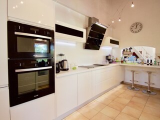 Modern kitchen with all appliances