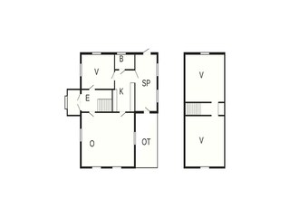 Vakantiehuis Alsterbro Grondplan 9