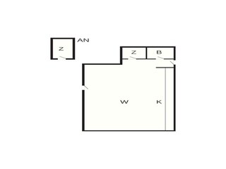Vakantiehuis Ydby Grondplan 30