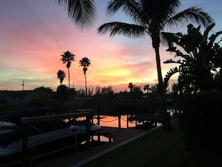 boat dock (evening)