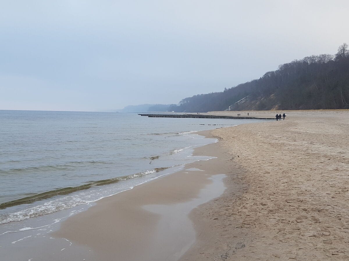 am Strand bei Koserow