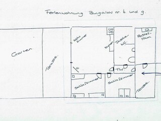 Vakantiehuis Callantsoog Grondplan 8