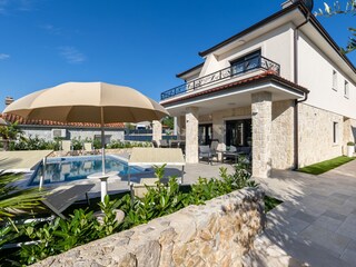 Villa Malinska Grabación al aire libre 2