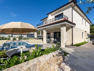 Villa Malinska Grabación al aire libre 3