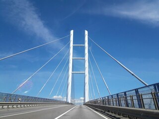 Unterwegs-Highlight: Rügenbrücke in Stralsund
