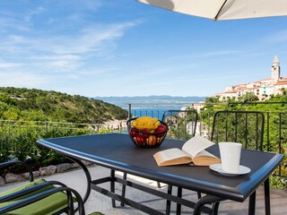Apartamento de vacaciones Vrbnik Grabación al aire libre 3