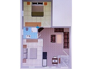 Ferienwohnung Prossen Grundriss 16