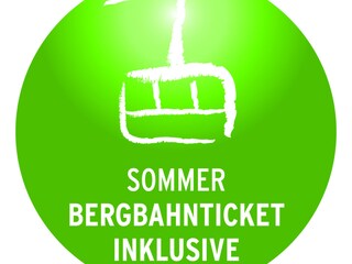 Im Sommer "Bergbahnen inkl."