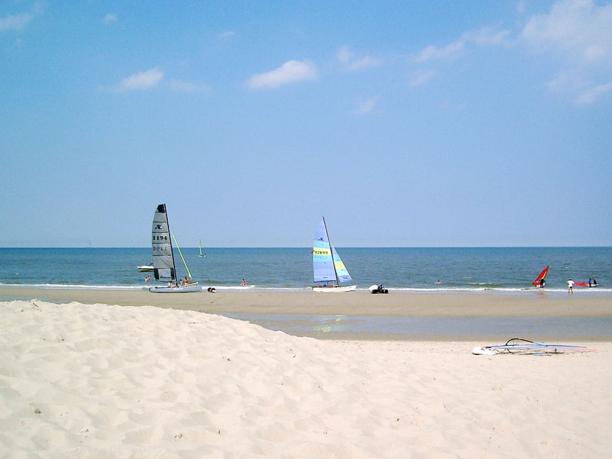 Der schöne Strand auf Wangerooge