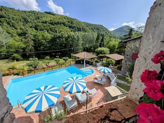 Holiday house Camporgiano Outdoor Recording 1