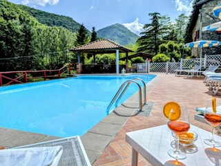 Holiday house Camporgiano Outdoor Recording 5