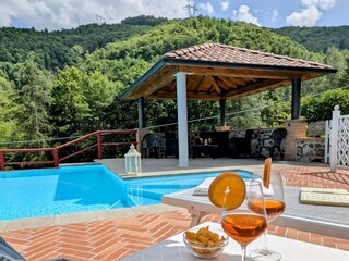 Ferienhaus Camporgiano Außenaufnahme 7
