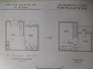 Grundriss  Erdgeschoss und Etage