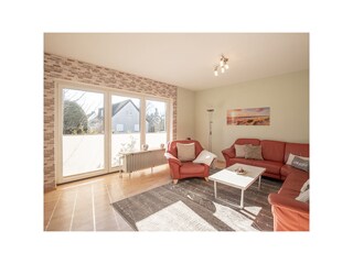 Ferienwohnung EG  - Wohnzimmer
