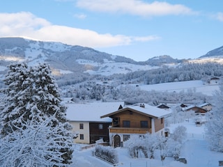 Blick über Hollersbach vom Ost-Balkon