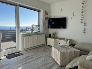 … auch hier der Block auf die Ostsee