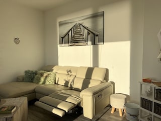 Relaxcouch mit Blick auf das Meer