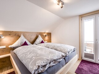 Schlafzimmer mit Komfortbetten