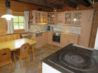 Capanna alpina Auffach Cucina 16