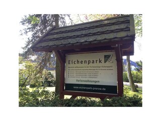 Eichenpark Einfahrt