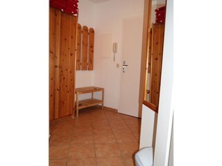 Flurbereich mit Garderobe