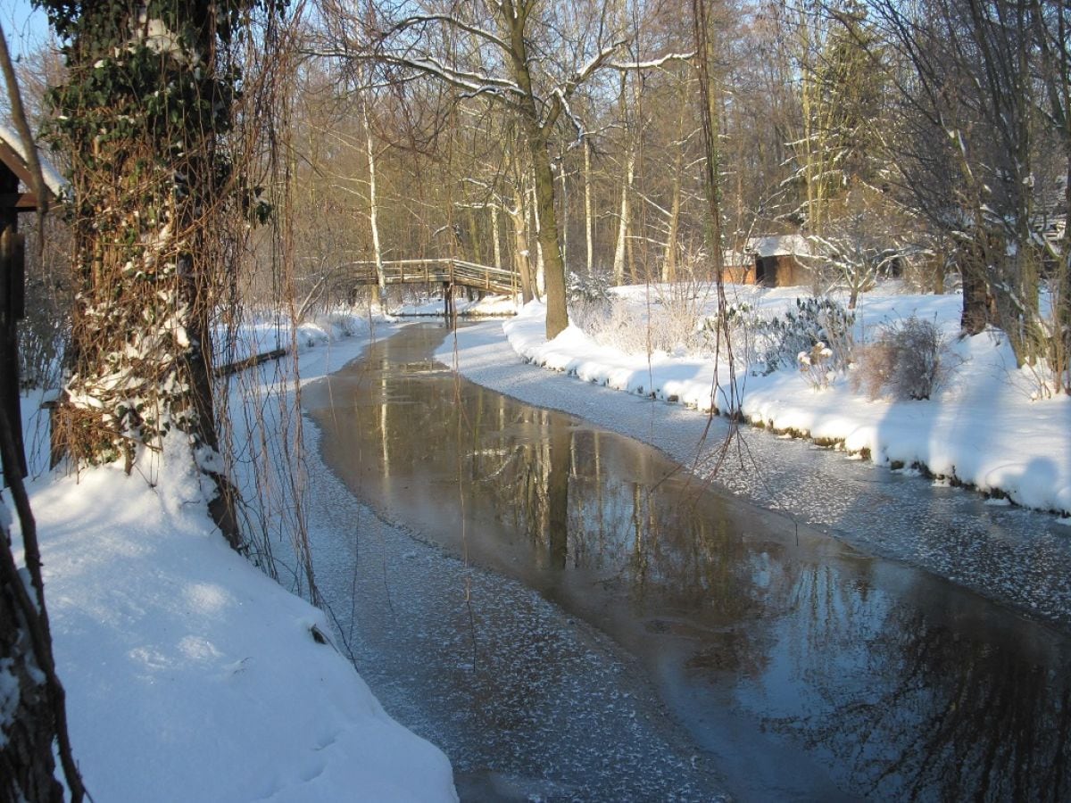 Traumhafte Winterlandschaft im Spreewald