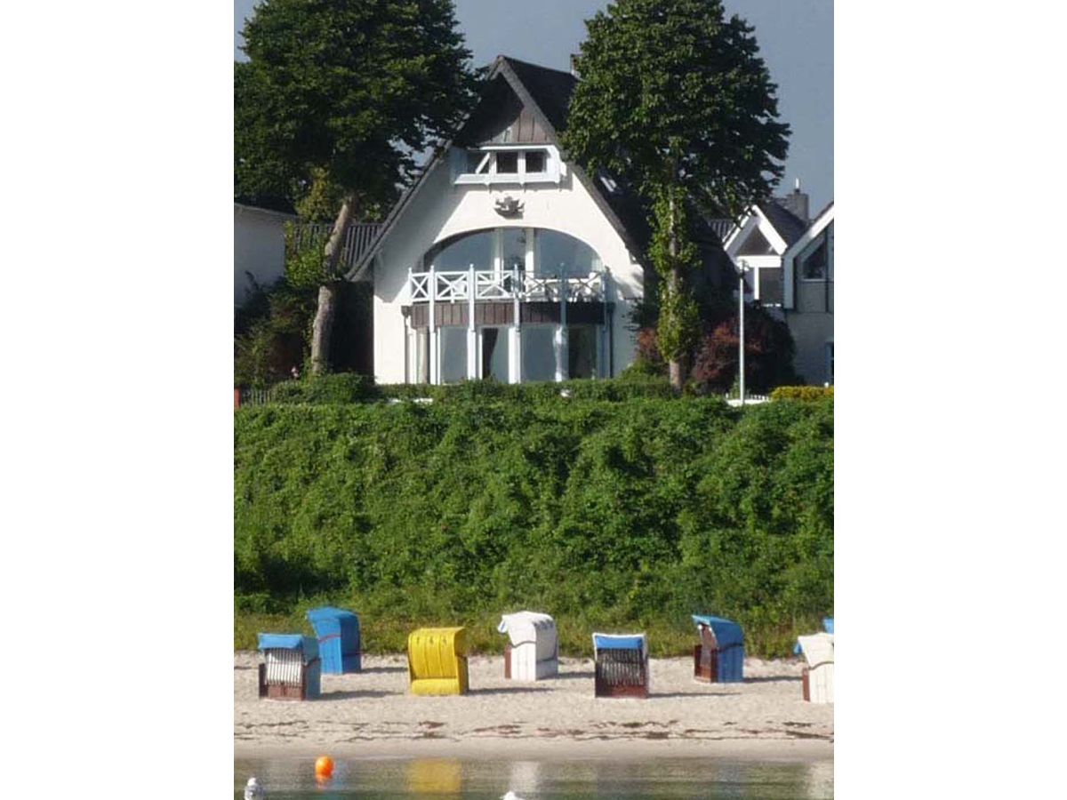 located directly at the shore and beech of baltic ocean