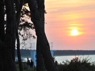 Abendhimmel am Strand
