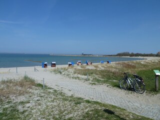 Der Hauptstrand von Glowe