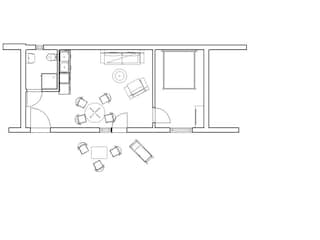 Vakantieappartement Borkum Grondplan 20