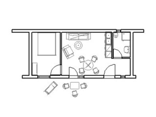 Apartamento de vacaciones Borkum Plano de planta 25