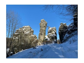 Externsteine im Winter