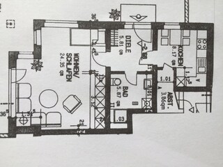 Appartement Horn-Bad Meinberg Grondplan 16