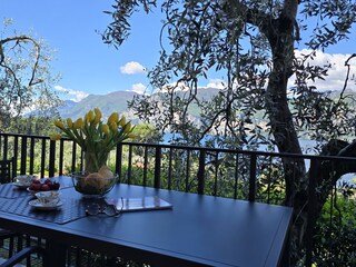 Balkon mit Seeblick