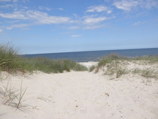 Weg zum Strand
