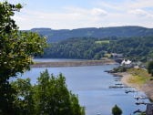 Blick auf den Rursee