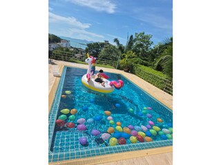 Spaß im Pool
