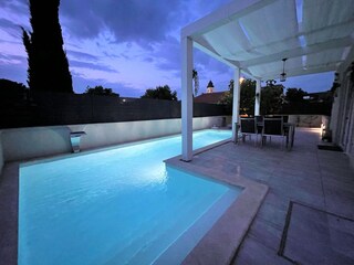 Pool by night