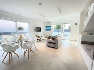 Living and dining room