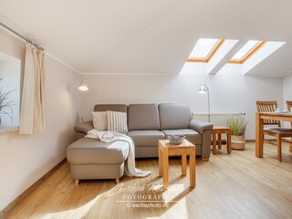 Wohnzimmer mit Sofaecke