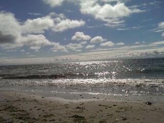 Strandidylle im April