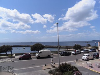Blick vom Balkon