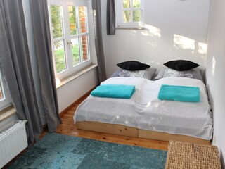 Ferienhaus Birkenhof - Schlafzimmer- Doppelbett