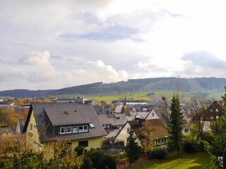Panoramablick vom Balkon/Wohnzimmer