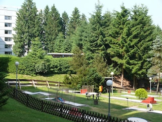 Minigolfplatz im Ferienpark