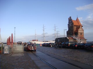 Pflichtstopp in Stralsund mit Gorch Fock1 und Ozeaneum