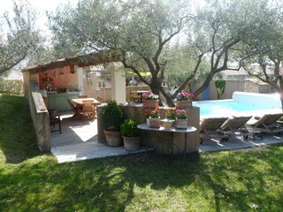 Villa Saint-Geniès-de-Comolas Grabación al aire libre 6