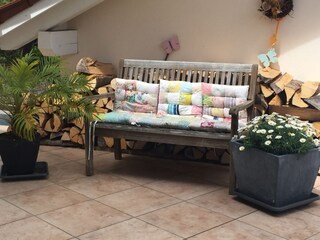 Sitzbank zum Relaxen