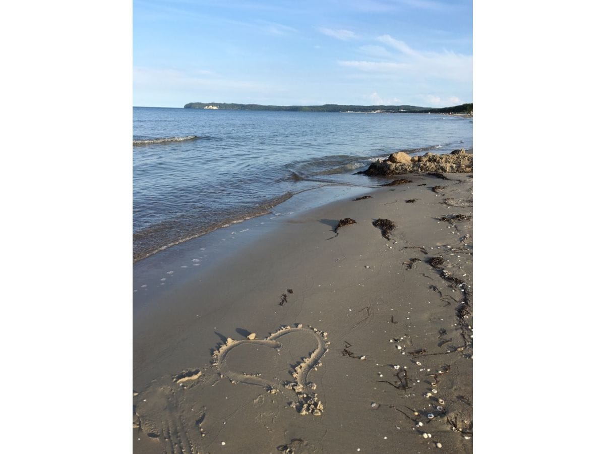 Herrlicher Sandstrand in Prora